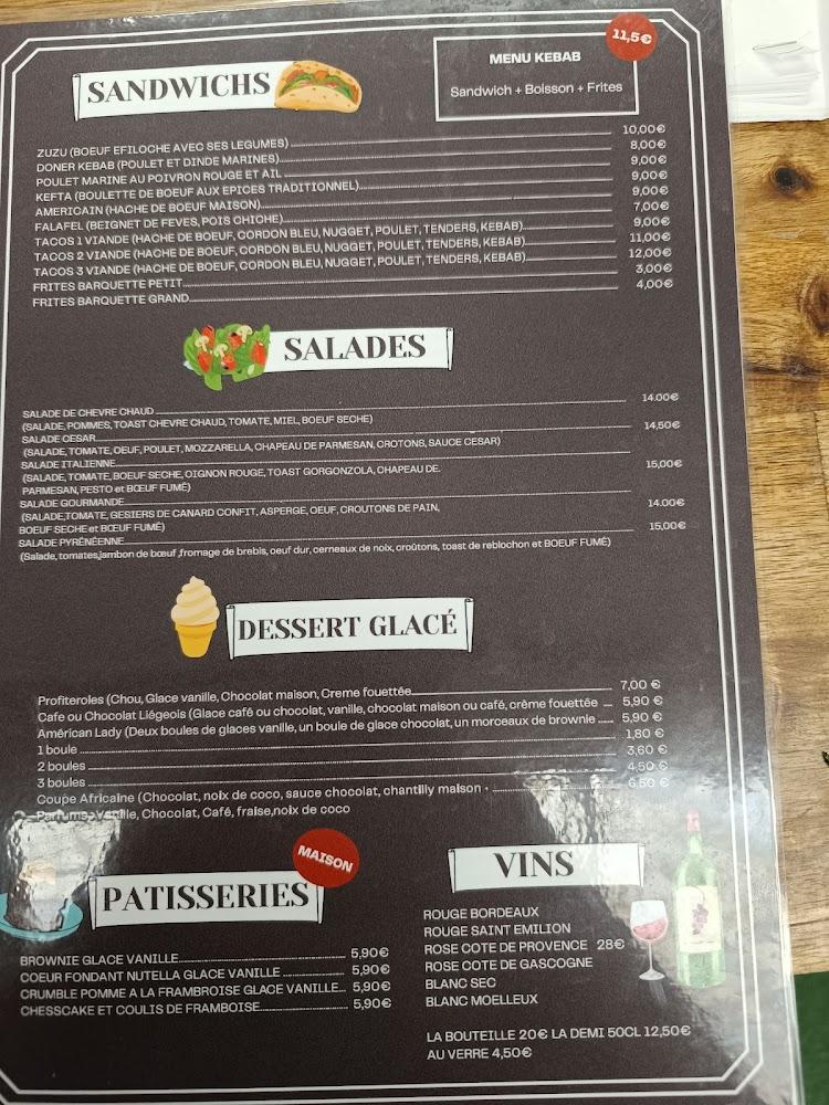 ZuZu Restaurant - Menu Image 4